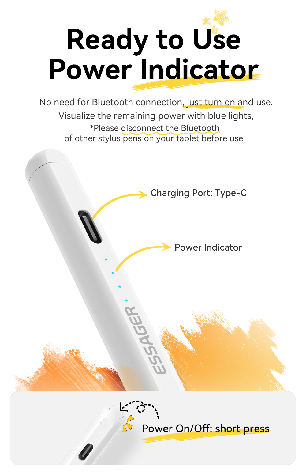 ESSAGER ES-DRB03 Series Magnetic Capacitive Touch Pen