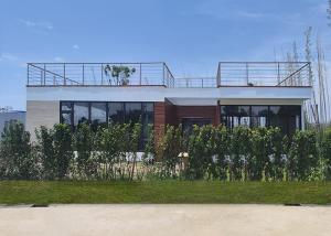 Wholesale Bali-Style Prefab Wooden Bungalow: Prefab Bungalow With Light Steel Frame from china suppliers