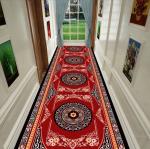 Tulip And Peony Flower Entrance Large Commercial Floor Mat Hotel Corridor