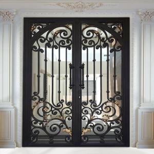 Wholesale Garden Wrought Iron Fence Walkway Gates Frame 120 x 76 x 4.0mm from china suppliers