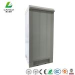 Color Coated Steel Outdoor Telecom Cabinet , 19" Outdoor Rack Mount Enclosure