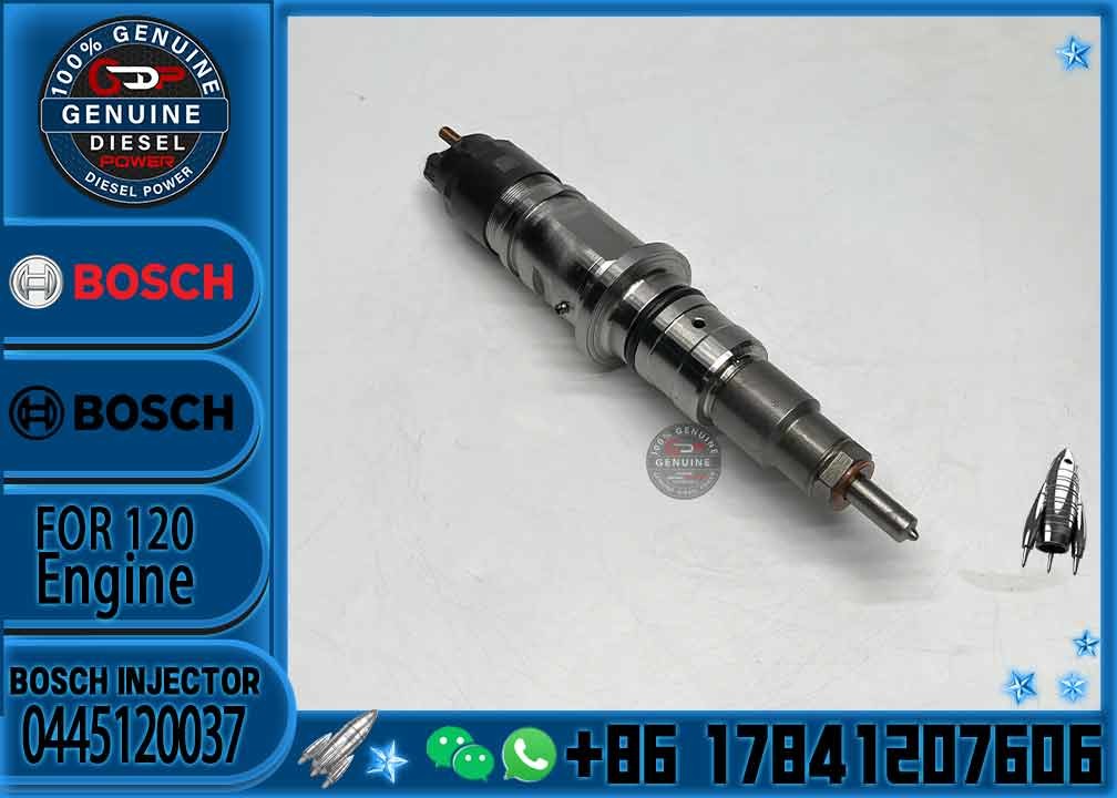 0445120037 COMMON RAIL INJECTOR CUM-MINS C-ASE 87538123 3965750 4940171 5263306