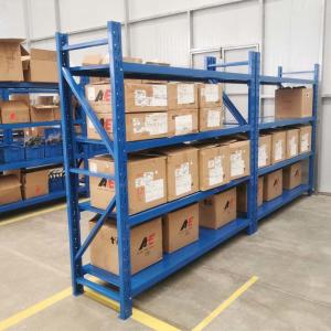 Wholesale Powder Coating Adjustable Warehouse Shelving Storage Rack 100kg-500KG/Layer from china suppliers