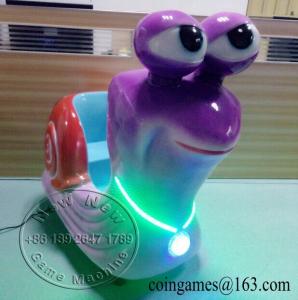 Wholesale Funfair Snail Animal Coin Operated Kiddie Rides from china suppliers