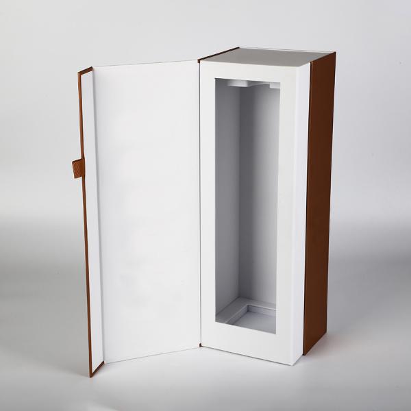 single vodka bottle packaging box Gin Rigid Magnetic Gift Box Cardboard Paper