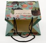 Luxury Custom Matt Uv Coating Beautiful Durable Popular Shopping Paper Bag