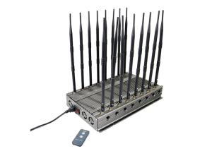 Wholesale 16 Antennas High Power Signal Jammer 101 Watt For Cellphone 3G 4G 5G WIFI GPS from china suppliers