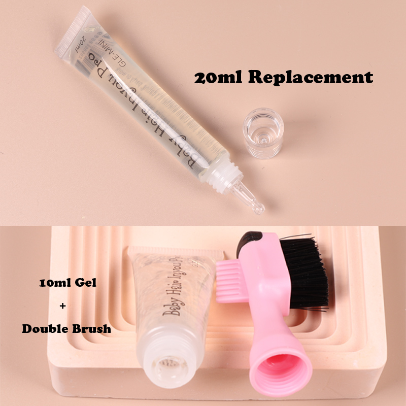 Boss- Brush Comb Waterproof Edge Control Gel for Quick Dry and Defined Baby Hair