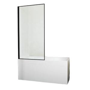Wholesale Fine Polished Edge Decoration Clear Tempered Shower Glass for Frame Shower Doors from china suppliers