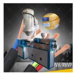 220/380V PVC/PE/PP/LSHF Insulated Electric Wire Cable Making Machines for