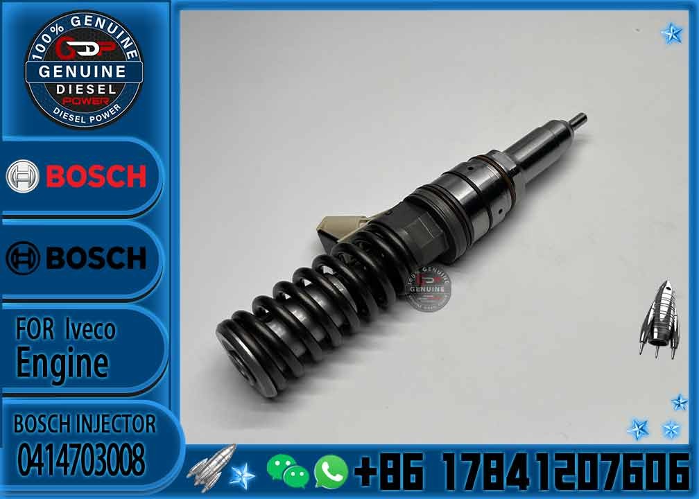 GENUINE DIESEL UNIT FUEL INJECTOR 0414703008, 504287070, 504125329, 504080487 FOR STRALIS 190S42, 190S43