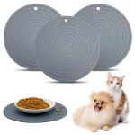 Silicone Pet Feeding Mat For Dogs And Cats Placemat Non-Slip Waterproof Dog Bowl