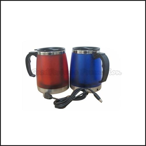 Promotion usb car travel stainless steel Electrothermal cup mug water drink cup