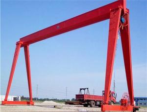 Wholesale Outdoor Heavy Duty Single Girder Gantry Crane 20T Container Port Crane from china suppliers