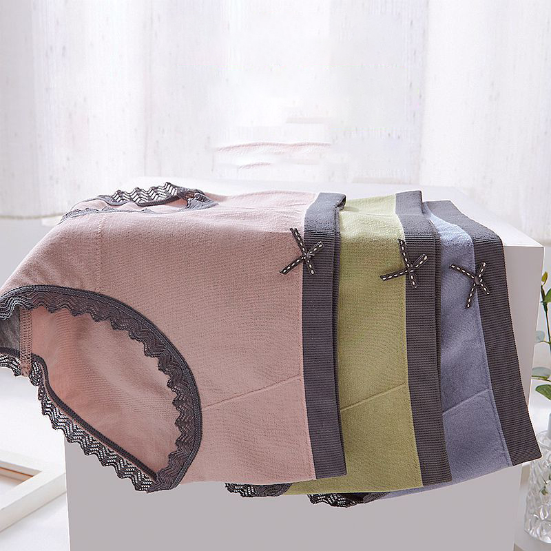 Hipster Seamless Cotton Panties Women Ecofriendly Midwaist Sustainable