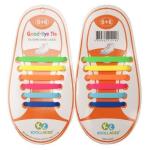 Best Selling Boys Girls Teenagers Students Silicone Cool Shoe Lace For Sport
