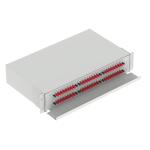 Data Center Optic Fiber Distribution Patchpanel 48 Ports Equipment with 5 Period