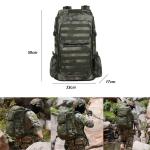 OEM Waterproof Tactical Outdoor Backpack , Unisex Camping Mountaineering