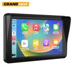 GRANDnavi Universal Android Auto CarPlay 7Inch Built In Screen IPS 2.5D Screen