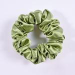 100% Pure Mulberry Silk Pink Oversized Scrunchies Silk Hair Ties Elastics