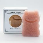 Organic Frog Baby Konjac Sponge Customized Logo Skin Friendly