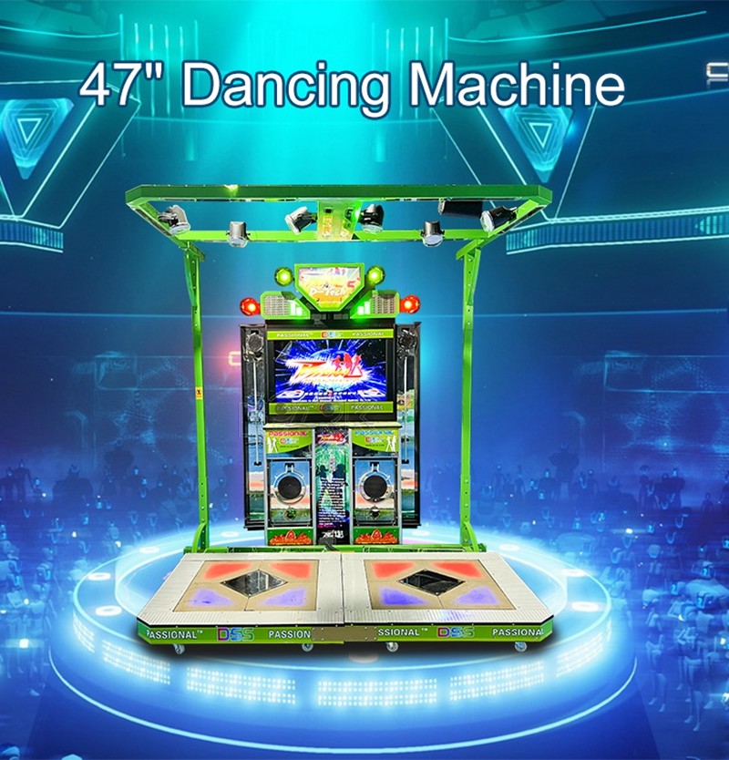 47" Dancing Machine Amusement Magic Music Arcade Game Machine For Sale