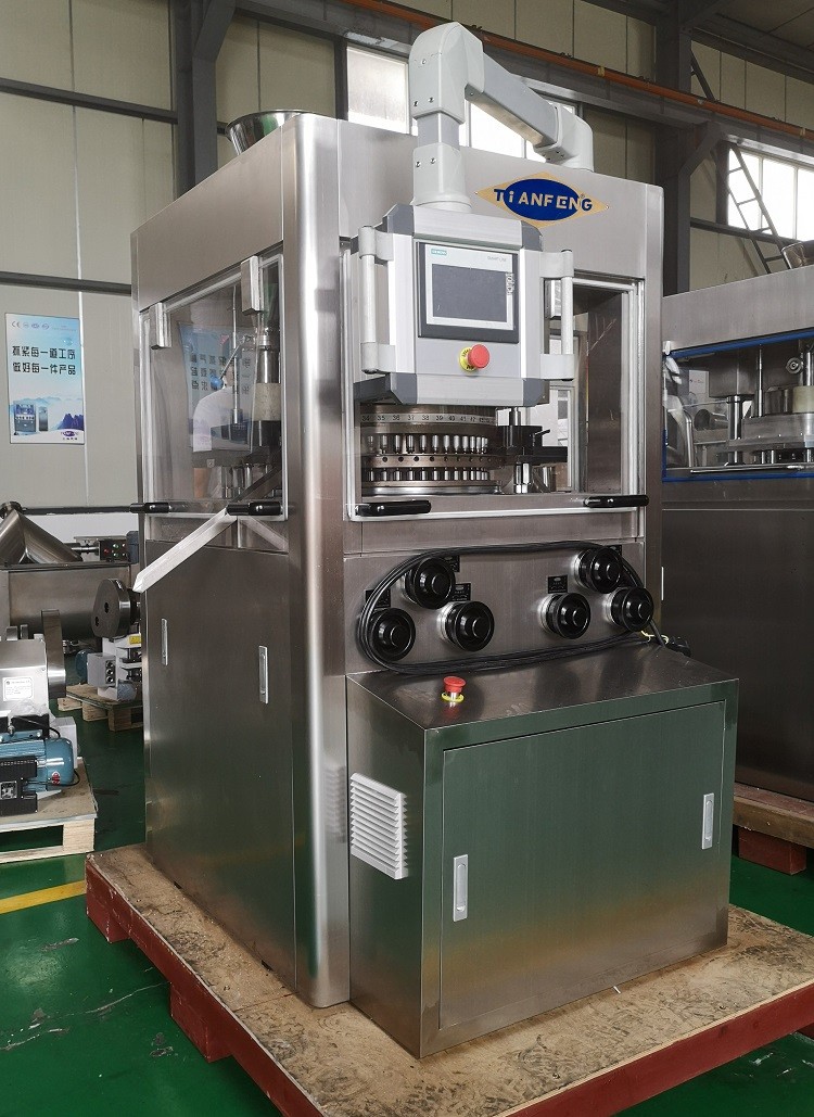 Bilayer Pelletizer Salt Herb Multi Station Rotary Tablet Press Machine
