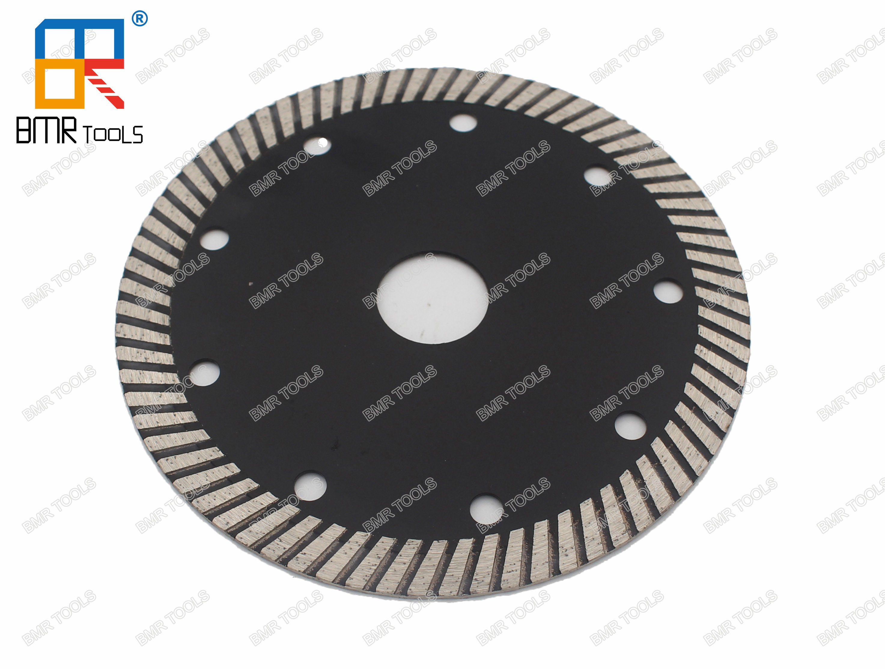 BMR TOOLS 4.5"(114mm) Fine Diamond Turbo Saw Blade Cutter Disc For Granite Marble Quartz Stone Concrete Wet Cutting