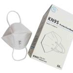 Branded kn95 face mask folding respirator disposable kn 95 mask