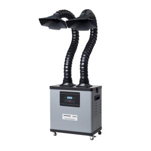 Wholesale Table Top 200w 3 Layers Xs350-2 Solder Fume Extractor Black And Grey Color from china suppliers
