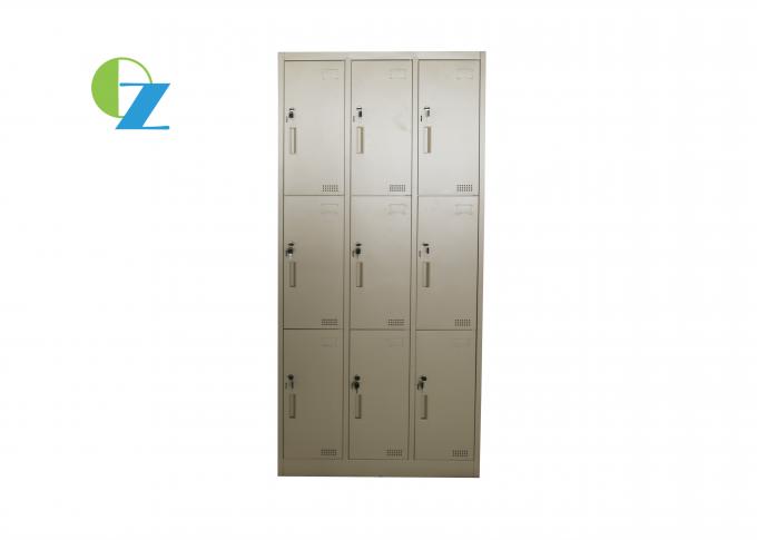 Modern H1850 Steel Office Lockers KD Structure Cold Rolling Steel