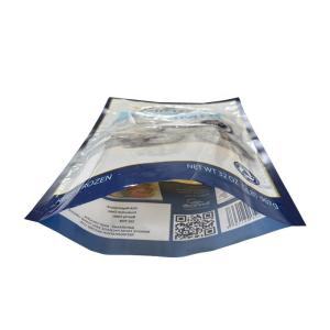 Wholesale Frozen Food Vacuum One Side Open Three Side Seal Bag Heavy Duty Nylon Material from china suppliers