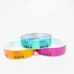 Event Customizable Paper Wristband Concert Music Festival Neon Rainbow Shiny