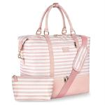 Luxury Travel Duffel Bag Women Gear Gym Sleepover Shoulder 16X7.3X15.5 Inch