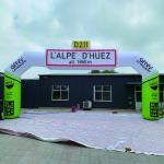 420D Oxford cloth customize logo size Commercial Advertising inflatable arch