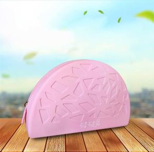 Wholesale Silicone Rabbit Square Silicone Cosmetic Storage Bag Fashion Solid Color Silicone Change Storage Bag from china suppliers