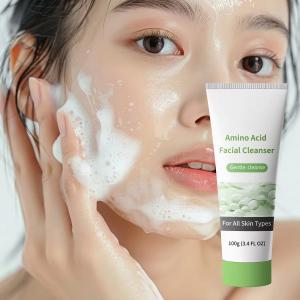 Wholesale Oil Control Refresh Face Wash Acne Clearing Amino Acid Oily Skin Facial Cleanser from china suppliers