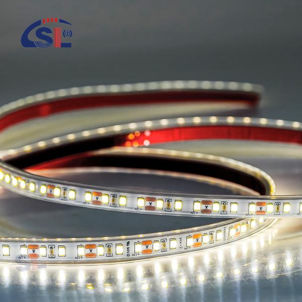 Waterproof IP67 12V 24V LED Strip White Warm White 2835 120LEDs/m for Outdoor