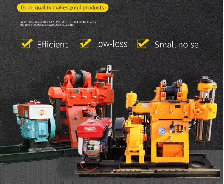 150 Meters Drilling Capacity Soil Testing Drilling Rig Machine XY -1 A For Water Well Borehole
