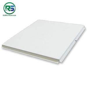Wholesale White Color Galvanized Steel Lay In Metal Ceiling Tiles Customized Size Airport from china suppliers