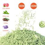 Pink Tofu Sand Cat Soybean Fiber Nature Eco Cat Litter Highly Adsorbent