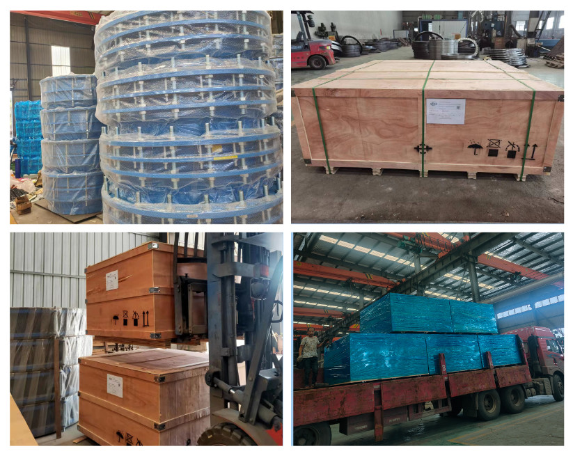 304 316L Stainless Steel Detachable Double Dismantling Flange Force Transmission Joint Half Wire Limited Expansion Joint