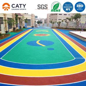 Wholesale Soft &amp; Fun EPDM Granule Rubberized Surface for Kids' Play Area &amp; Run Track from china suppliers