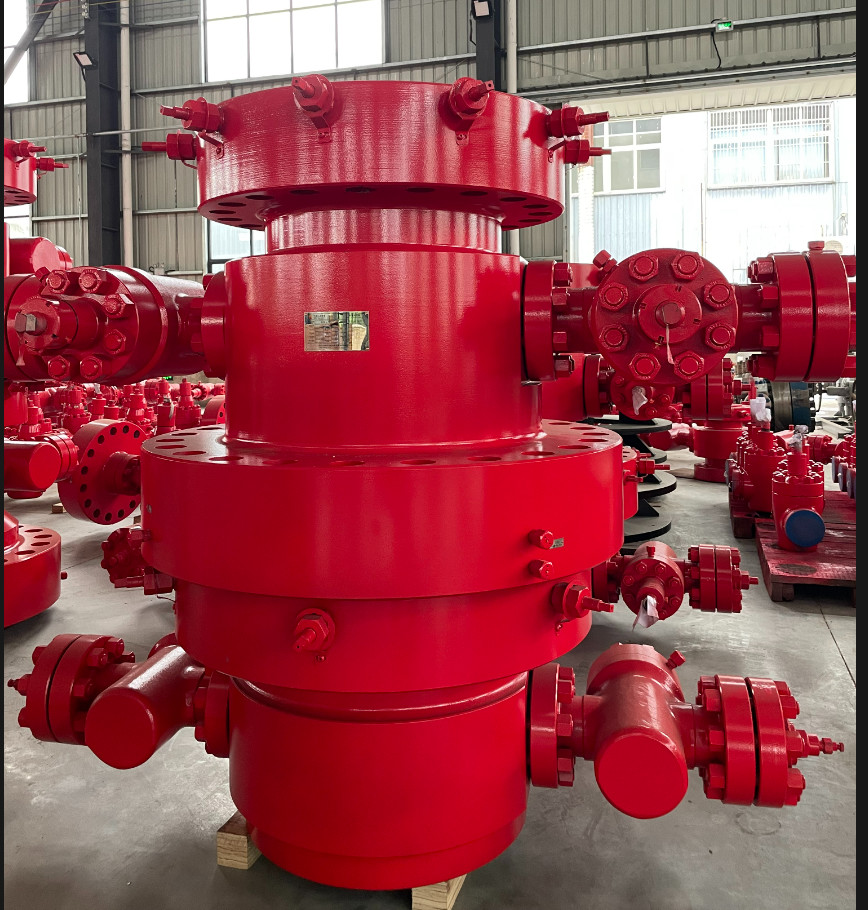 Oil And Gas Wellhead Equipment With Painted Surface Treatment