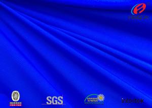 Wholesale Anti microbial blue colour polyester spandex fabric for swimwear underwear leggings from china suppliers