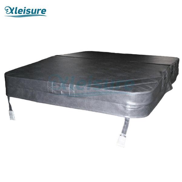 New Features Hot Tub Cover Graphite Square Spa Thermal Cover Vinyl Hot Tub Spa
