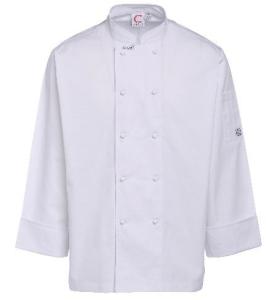 Wholesale Stand Up Collar White Chef Coat from china suppliers