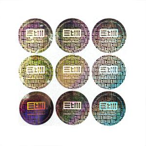 Wholesale Round 3D Custom Hologram Stickers Security Self Adhesive from china suppliers