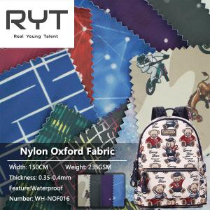 Wholesale 100% Nylon Printing Coating Waterproof Durable Fabric For Backpack 0.35-0.4mm from china suppliers