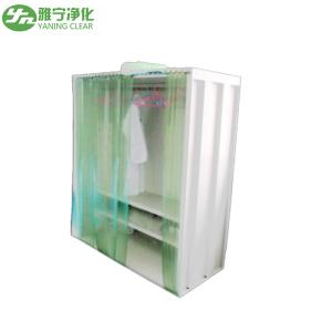 Wholesale Dust Free Cleanness Clean Room Clothes Storage Closet With Antistatic Curtain from china suppliers